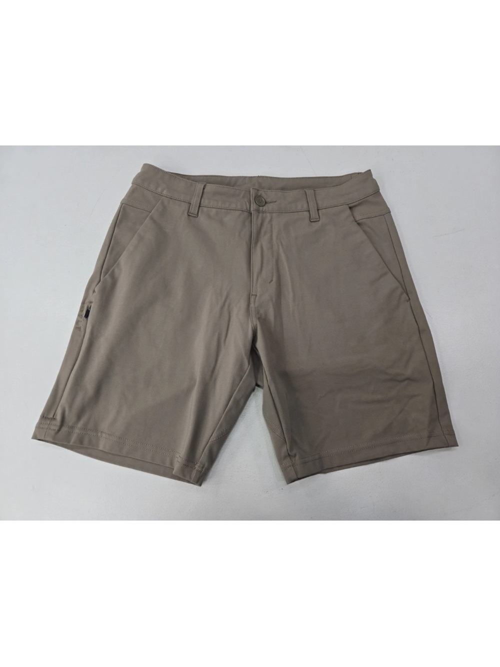 BYLT Everyday Shorts 8” Stretch Comfort All Day Tan Size 33 Mens